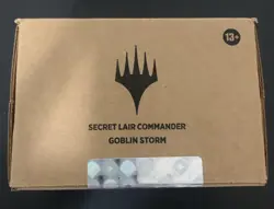 MTG Magic The Gathering Secret Lair Commander Deck Goblin Storm Factory Sealed - Image 2