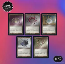 MTG SECRET LAIR Dan Frazier Back Again - Allied Talismans [FOIL ETCHED] SEALED - Image 3