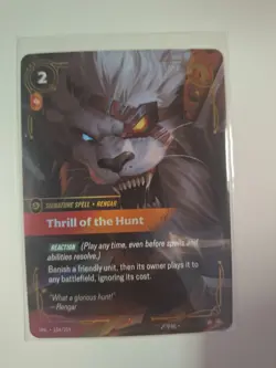 Riftbound TCG | Thrill of the Hunt | 184/219 | Unleashed | NM - Image 1