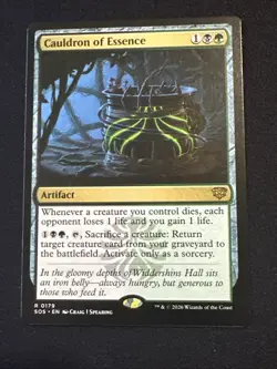 Cauldron of Essence Secrets of Strixhaven 179 Magic The Gathering MTG Single - Image 1