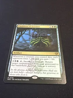Cauldron of Essence Secrets of Strixhaven 179 Magic The Gathering MTG Single - Image 2