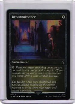 Reconnaissance (Foil Etched) #179 (NM) Assassin's Creed ACR Magic MTG - Image 1
