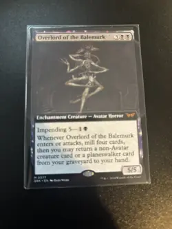 Overlord of the Balemurk (Extended Art) - Near Mint MTG - Image 1