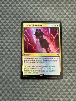 MTG Fractured Identity #0236 Foil Rare Universes Beyond: Doctor Who (WHO) - Image 1