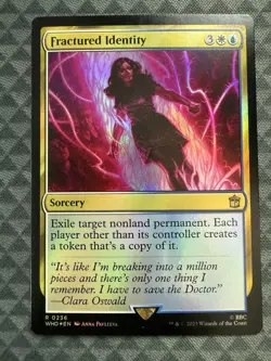MTG Fractured Identity #0236 Foil Rare Universes Beyond: Doctor Who (WHO) - Image 2