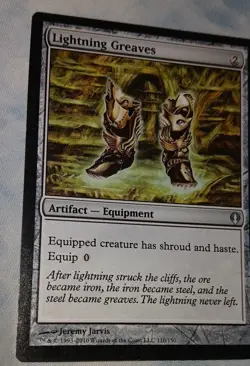 Lightning Greaves Archenemy Regular - Image 1