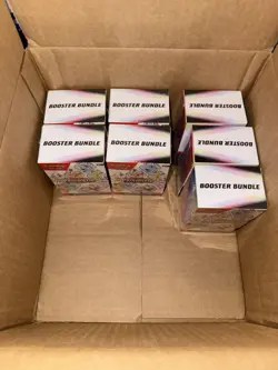 Pokemon Scarlet & Violet Prismatic Evolutions Booster Bundle TCG - Set of 7 NEW - Image 1