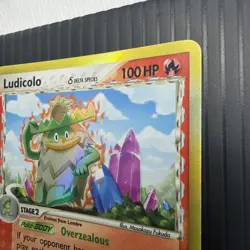 2006 Pokemon Ludicolo Delta Species 6/100 Crystal Guardians Holo LP condition - Image 4