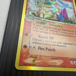 2006 Pokemon Ludicolo Delta Species 6/100 Crystal Guardians Holo LP condition - Image 5