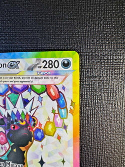 2025 Pokemon Umbreon ex SVP 176 Promo Prismatic Evolutions Full Art Holo NM - Image 2