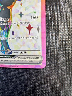 2025 Pokemon Umbreon ex SVP 176 Promo Prismatic Evolutions Full Art Holo NM - Image 3