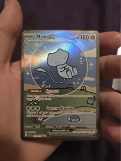 Pokemon Mystery Grab Mew EX SIR 232/091 Bubble Mew -Read Description! - Image 1