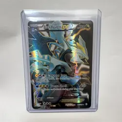 Pokemon Black Kyurem EX 145/149 Boundaries Crossed Ultra Rare Holo Full Art - Image 1