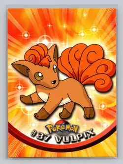 Vulpix #37 Topps Trading Cards Series 1 Pokemon Near Mint - Image 1