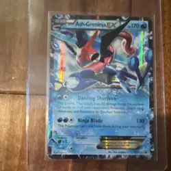 Pokemon TCG Ash-Greninja EX XY133 XY Promo Holo Basic 170 HP - Image 1