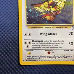 Pokemon Vintage Holo Pidgeot 014/130 Base Set 2 Swirl Wotc 2000 - Image 5