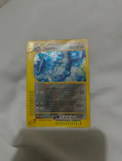 Steelix H23/H32 Aquapolis Holo Rare Pokemon Card Swirl - Image 1