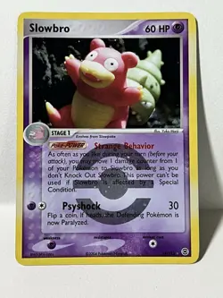 Pokemon Slowbro 14/112 FireRed & LeafGreen Reverse Holo Rare Stage - Image 1