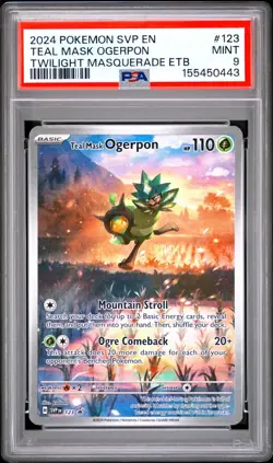 2024 POKEMON SVP TWILIGHT MASQUERADE ELITE TRAINER BOX TEAL MASK OGERPON PSA 9 - Image 1