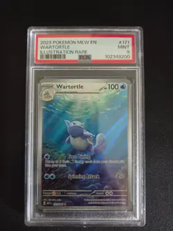 Pokemon 2023 Wartortle Pokemon 151 #171 PSA 9 - Image 1