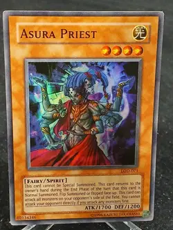 Yu-Gi-Oh! Asura Priest LOD-071 SR MP - Image 1