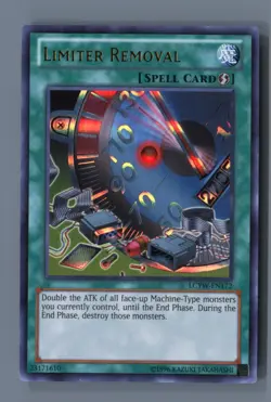 Limiter Removal LCYW-EN172 Legendary Collection 3: Yugi's World Yu-Gi-Oh LP - Image 1