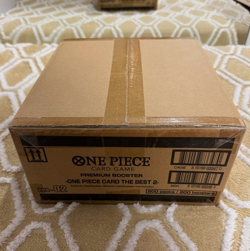 One Piece Card Game PRB-02 The Best Premium Booster Box Sealed Case 10x Box ENG - Image 1