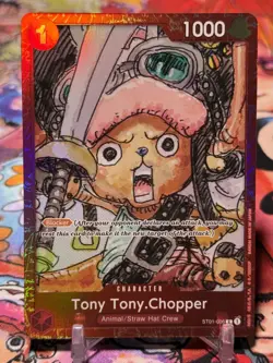 TONY TONY CHOPPER - One Piece ST01-006 - PROMO - Premium Film Red Edition - Image 1