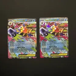 Pokemon TCG Mega Starmie EX XY Holo Mega Evolution 2-Card Lot English - Image 1