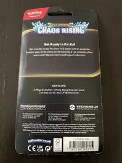 Pokemon Chaos Rising Booster Pack W/ Flygon Promo Card - Image 2