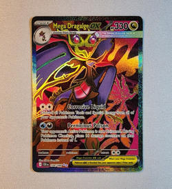 pokemon card Mega Dragalde Ex 104/086 Full Art Chaos Rising CRI NM - Image 1