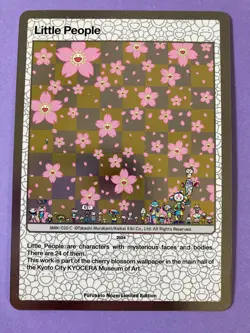 Little People MMK-020 C TAKASHI MURAKAMI TRADING CARD 108 FLOWERS Japanese - Image 2