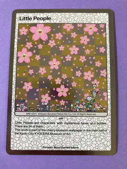 Little People MMK-020 C TAKASHI MURAKAMI TRADING CARD 108 FLOWERS Japanese - Image 3