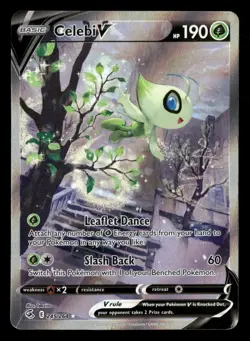 Celebi V - 245/264 - Alternate Art - Fusion Strike - Pokemon Card - LP - Image 1