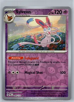 Sylveon 040/131 Reverse Holo Prismatic Evolutions Pokemon Card NM - Image 1