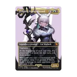 WotC Commander: FINAL FANTASY Y'shtola, Night's Blessed (Borderless) (MR) NM - Image 1