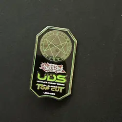 YUGIOH UDS Ultimate Duelist Series TOP CUT SEAL OF ORICHALCOS PIN Konami Lot I - Image 1