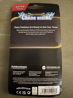 Pokemon Chaos Rising Booster Pack Zacian Promo - Image 2