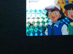 Pikachu & Ash Ketchum Pokemon Carddass Holo Japanese No190 Rare Bandai Japan F/S - Image 5