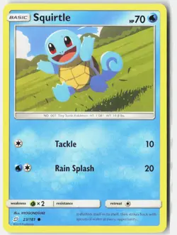 Squirtle 23/181 Common Team Up Pokemon Near Mint - Image 1