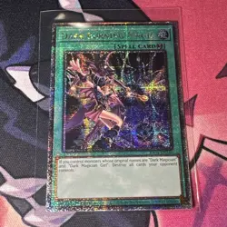 Dark Burning Magic RA04-EN246 Quarter Century Secret Rare NM Yugioh - Image 1
