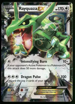 Rayquaza EX (75) XY - Roaring Skies 75/108 Pokemon TCG - Image 1