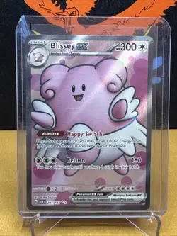 Pokemon TCG Blissey EX Twilight Masquerade Holo Rare Full Art - Image 1