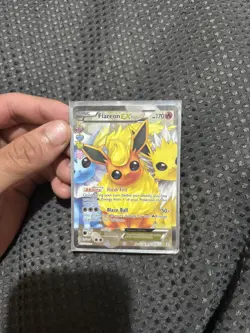 Pokemon TCG Flareon-EX Generations Rc28 Holo Full Art - Image 3