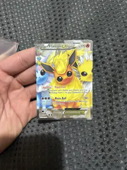 Pokemon TCG Flareon-EX Generations Rc28 Holo Full Art - Image 4