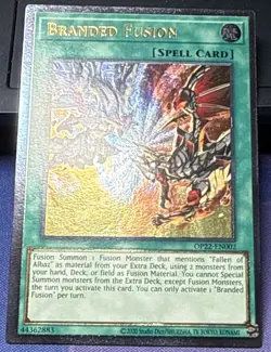Branded Fusion OP22-EN002 Ultimate Rare (UTR) OTS Pack Yu-Gi-Oh! - Image 1