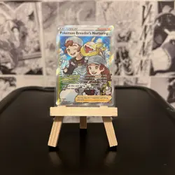 Pokemon Breeder's Nurturing (Full Art) 188/189 Swsh03: Darkness Ablaze Holo - Image 1
