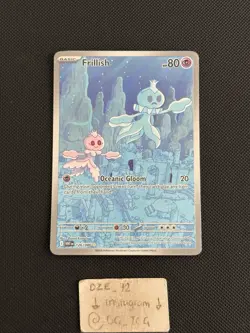 Pokemon White Flare - Frillish - 126/086 - Illustration Art Rare - M/NM - Image 1