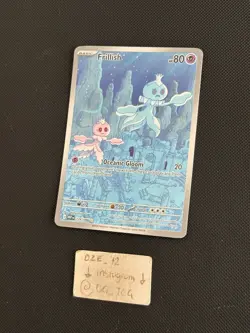 Pokemon White Flare - Frillish - 126/086 - Illustration Art Rare - M/NM - Image 4