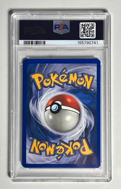 2002 Pokemon Legendary Collection Omastar #58 Reverse Holo- PSA 7 - Image 3